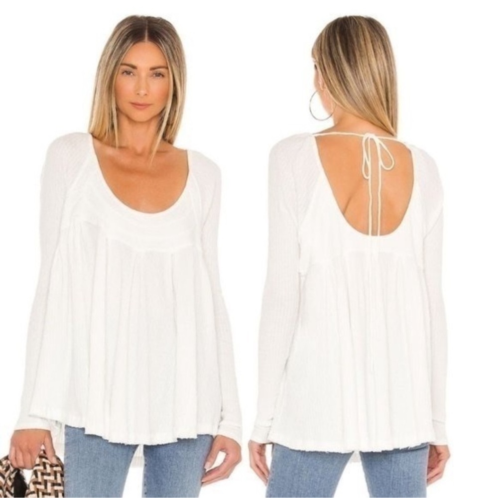 Free People It’s Always You Top White Size Large